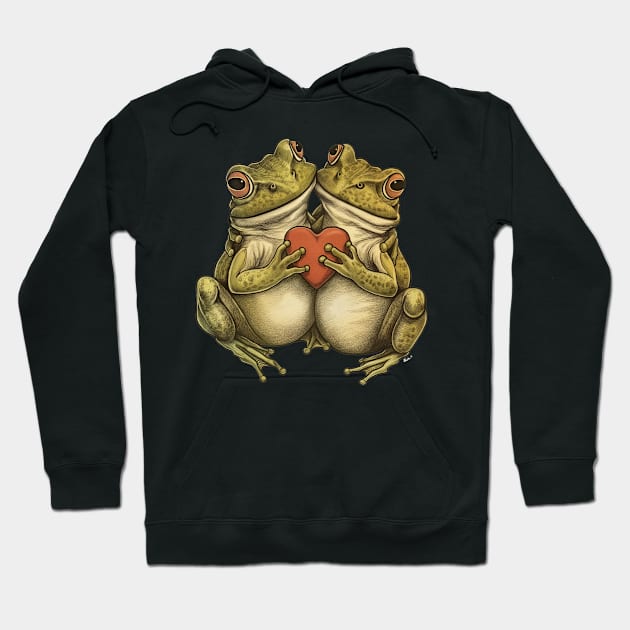 Frog Lover Design Hoodie by Mary_Momerwids